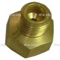 Переходник G3/4-Сп21,8 (для импортного редуктора)  - st-e.info - Волжского
