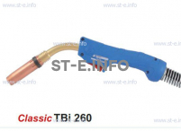 Горелка для полуавтоматической сварки TBi 260-blue-ESG, длина 4 метра - st-e.info - Волжского