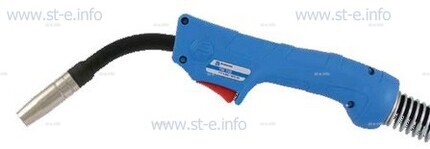 Горелка для полуавтоматической сварки TBi 250-DR-blue-ESG, со сменным поворотным корпусом, длина 3 метра - st-e.info - Волжского