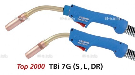Горелка для полуавтоматической сварки TBi 7G Long, длина 4 метра - st-e.info - Волжского