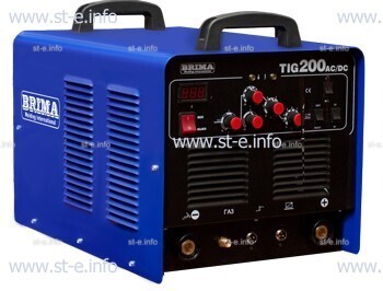 Универсальная установка аргонно-дуговой сварки BRIMA TIG 200 ac/dc - st-e.info - Волжского