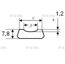 Плоские керамические подкладки С-27mm - st-e.info - Волжского