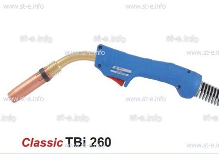 Горелка для полуавтоматической сварки TBi 260-blue-ESG, длина 4 метра - st-e.info - Волжского