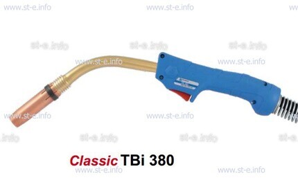 Горелка для полуавтоматической сварки TBi 380-blue-ESG,длина 4 метра - st-e.info - Волжского