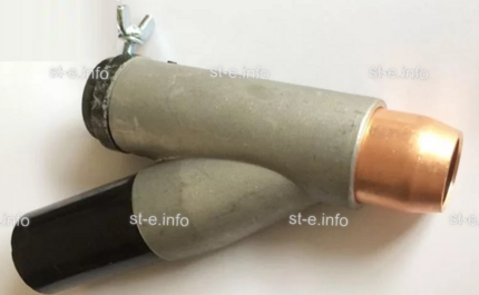 Токоподводный узел в сборе для сварочного трактора MZ-1000 - st-e.info - Волжского