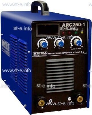 Сварочный аппарат Brima (инвертор) ARC-250-1 (380) - st-e.info - Волжского