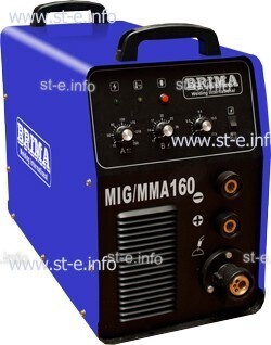 Сварочный полуавтомат инверторный одноблочный Brima MIG/MMA-160 - st-e.info - Волжского