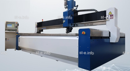 Станок гидроабразивной резки Waterjet-6020 (Рабочая зона 6000*2000м) - st-e.info - Волжского